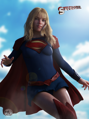 Supergirl - Milly Alcock - DC Fanart by dark-BuB