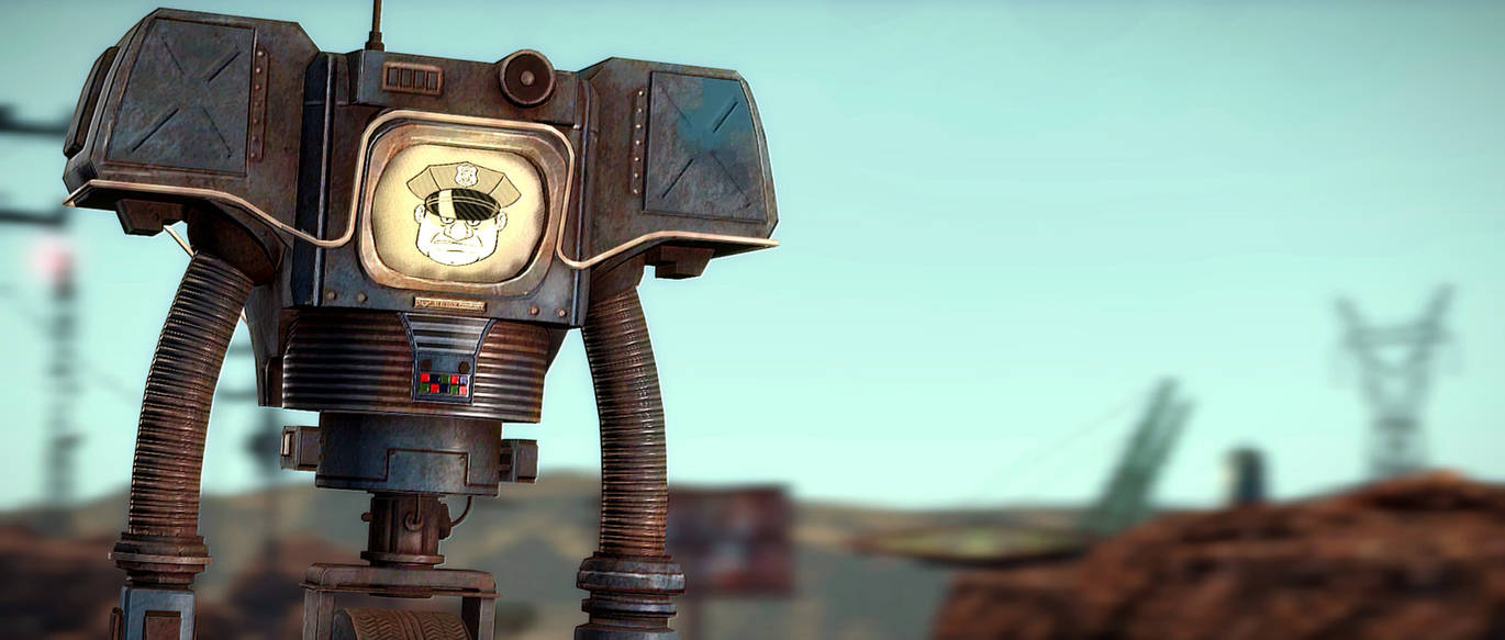 Fallout New Vegas - Securitron banners by UserNameHere2003 on DeviantArt