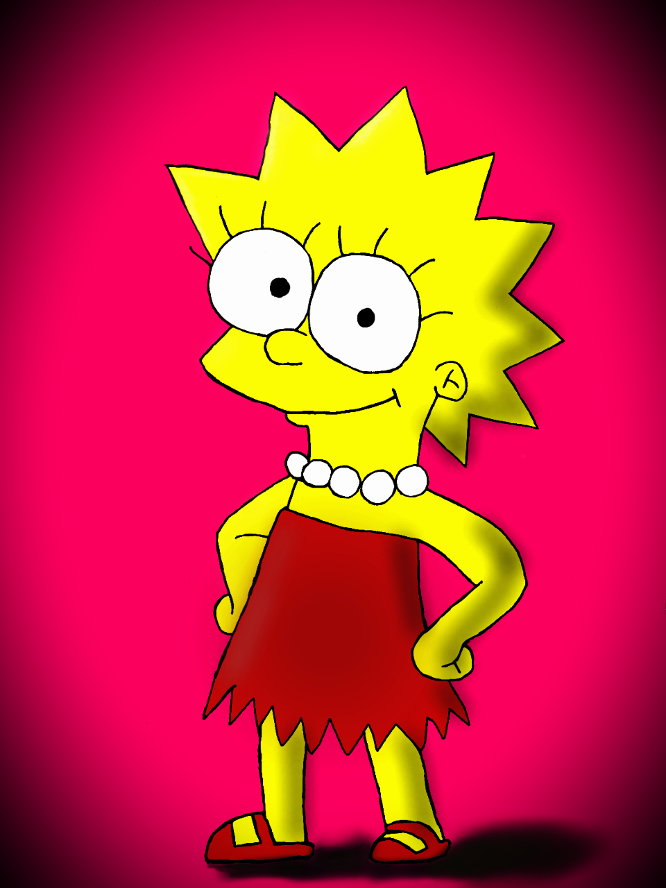 Lisa Simpson By Fokkusuporukafox On DeviantArt lisa-simpson-by-fokkusuporukafox-on-deviantart