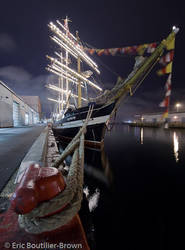 The Kruzenshtern at Berth