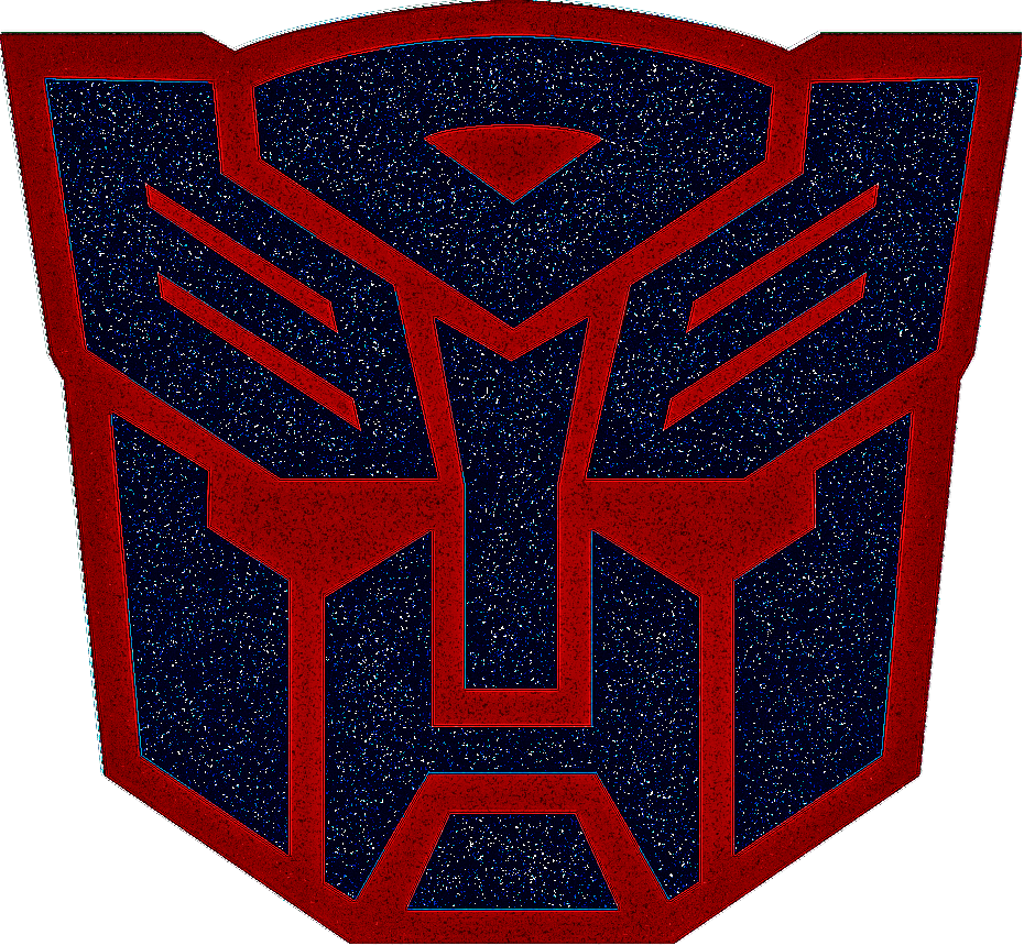 Auto Bot Color Autobot Symbol With Starry Background by Kal-el4 on DeviantArt
