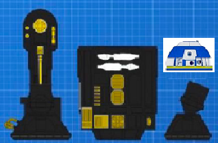 Color Inverted R Unit Astromech Droid by Kal-el4 on DeviantArt
