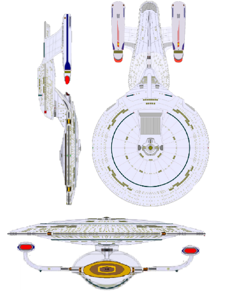 Constitution Class FINISHED by Kal-el4 on DeviantArt