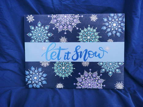 Let it Snow Sign