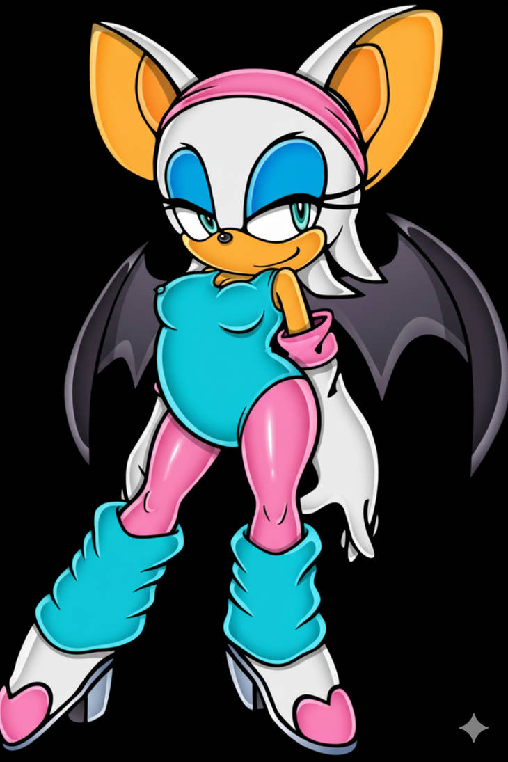 Bat Fizz Inflation rouge the bat leotard inflation ai edit 3 by dawson20151 on DeviantArt