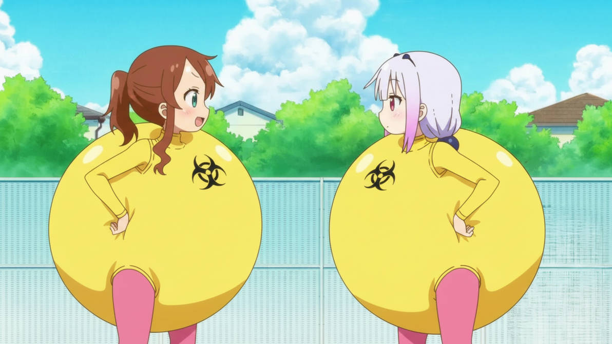 Inflation Edit Deviantart kanna and rikko inflation suit ai edit 38 by dawson20151 on DeviantArt