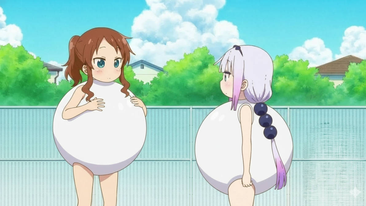 Inflation Edit Deviantart kanna and rikko inflation suit ai edit 88 by dawson20151 on DeviantArt