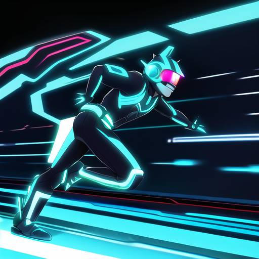 My OC. Meet Zoome, the Azure Speedster. by ppwwnneedd on DeviantArt