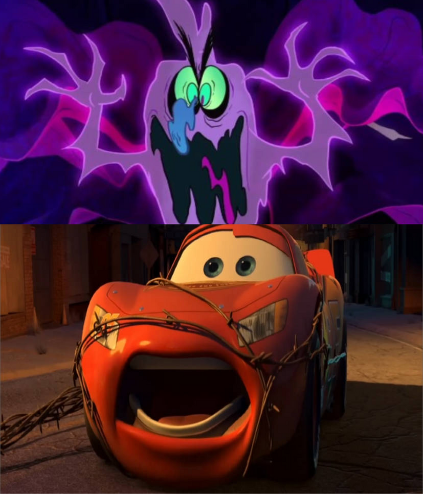 Scratch Scared Scratch Scared lightning mcqueen and mater by bruceachio123 on DeviantArt