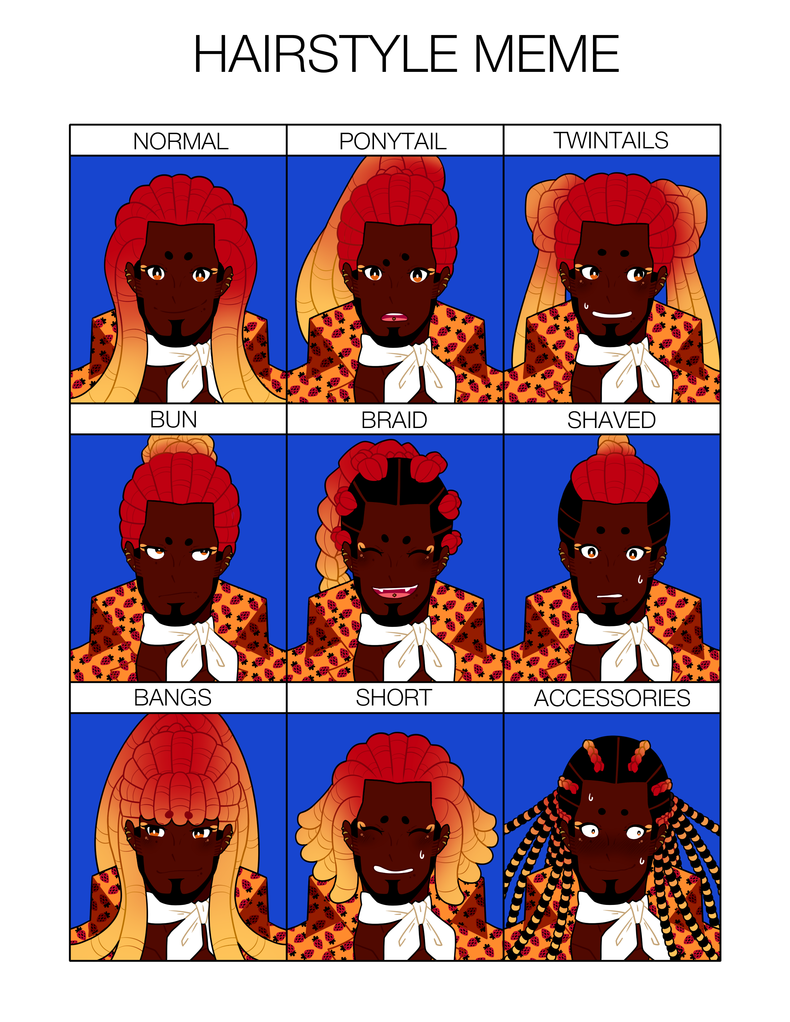 hairstyle meme by crowwithashortcake on DeviantArt