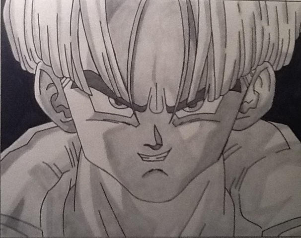 trunks pencil drawing by lilpadro on DeviantArt