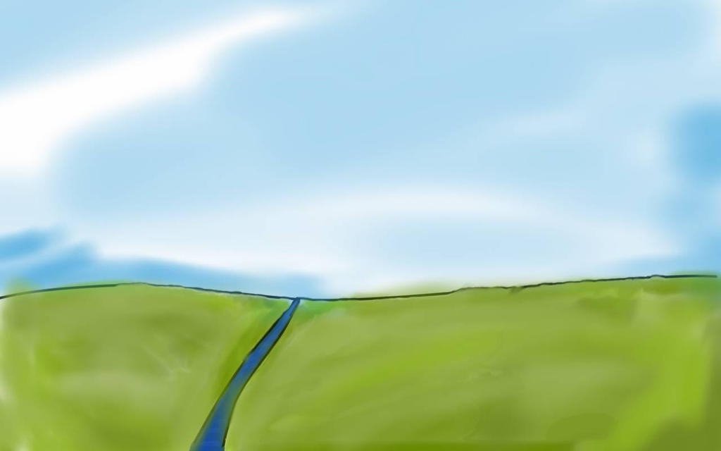 Simple Field Landscape simple landscape by WinretWarrer on DeviantArt