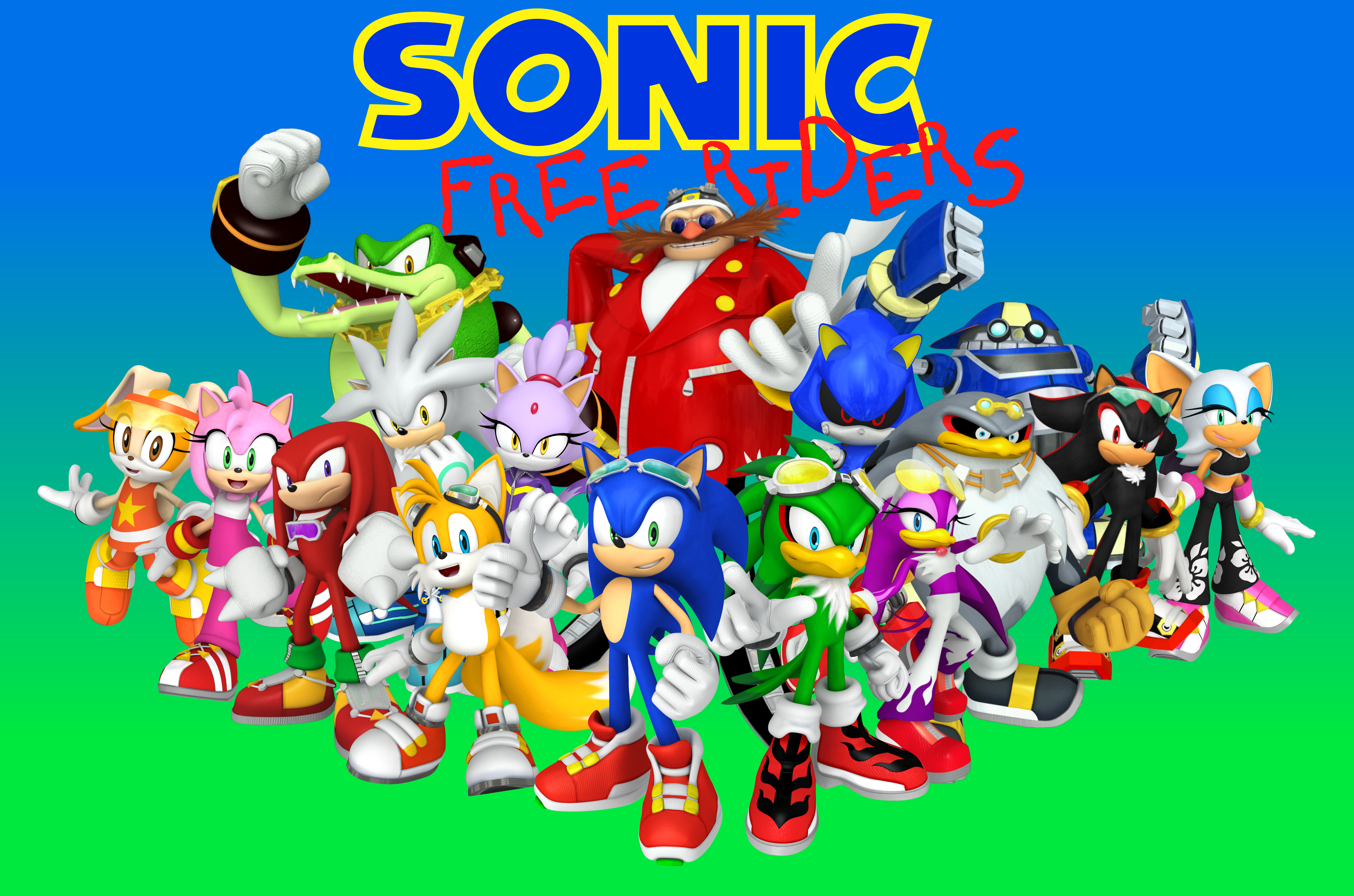 Sonic Free Riders - The Finale - Wallpaper