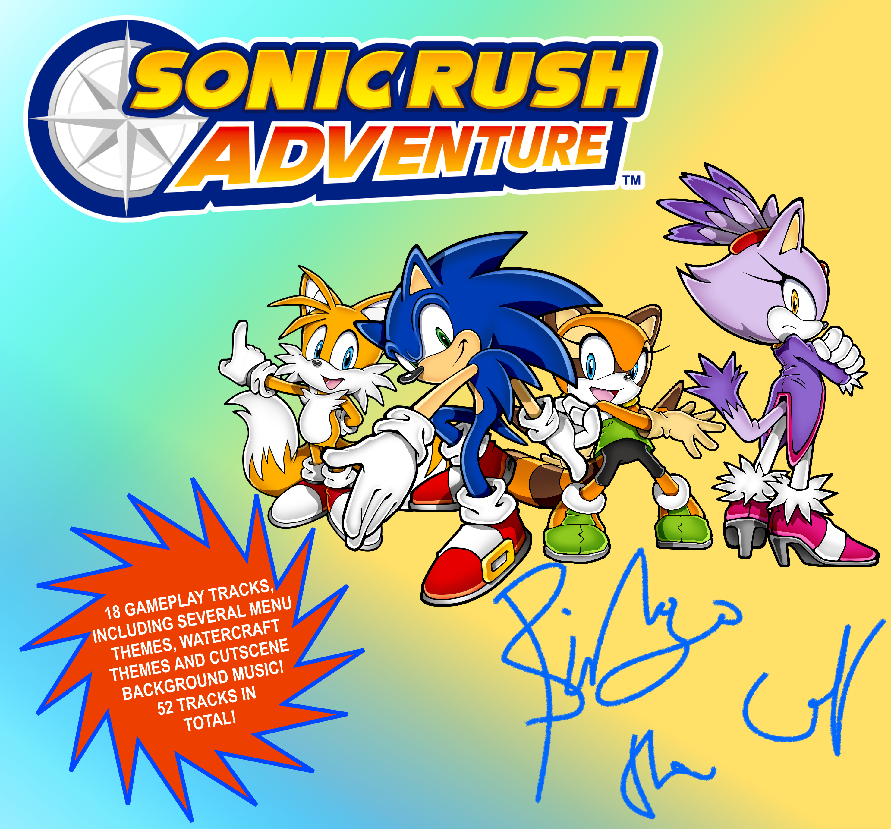 Sonic Rush Adventure Poster