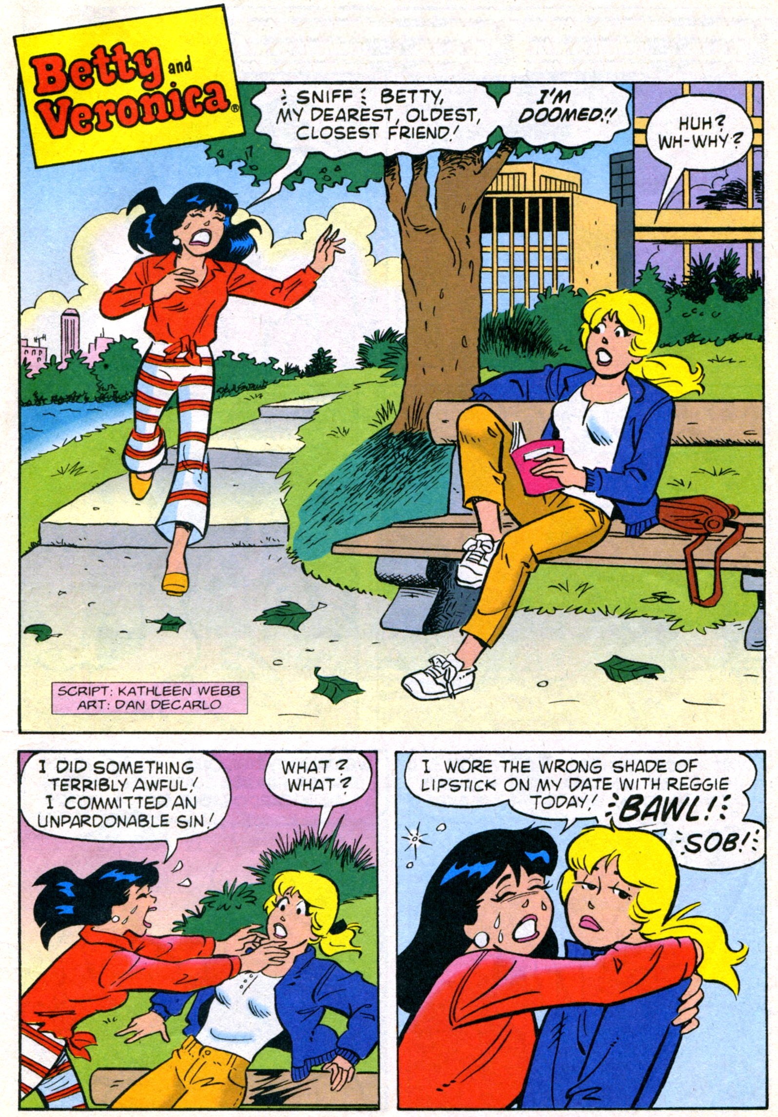 Veronica Rabbit Cartoon Betty and Veronica 01pg by Oddbastide on DeviantArt
