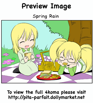 Sping Rain - 4koma - Preview