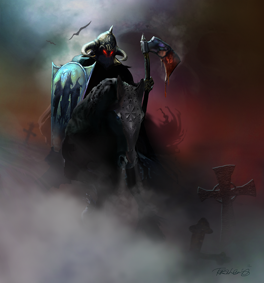 Death Dealer tribute to Frazetta