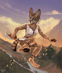 Jumping to the sky by FlashW