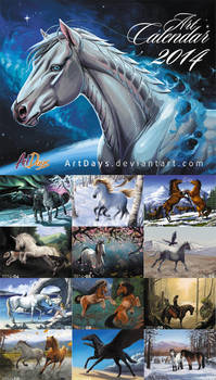 Horse Calendar 2014