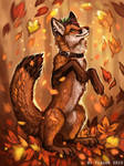 Autumn here by FlashW