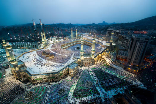 Holy Grand Mosque in Makkah