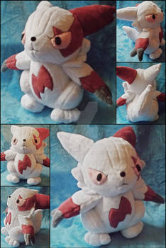 Zangoose Commissioned Plush