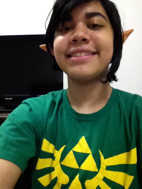 My Link Ears and Shirt by LittleGreenHero on DeviantArt