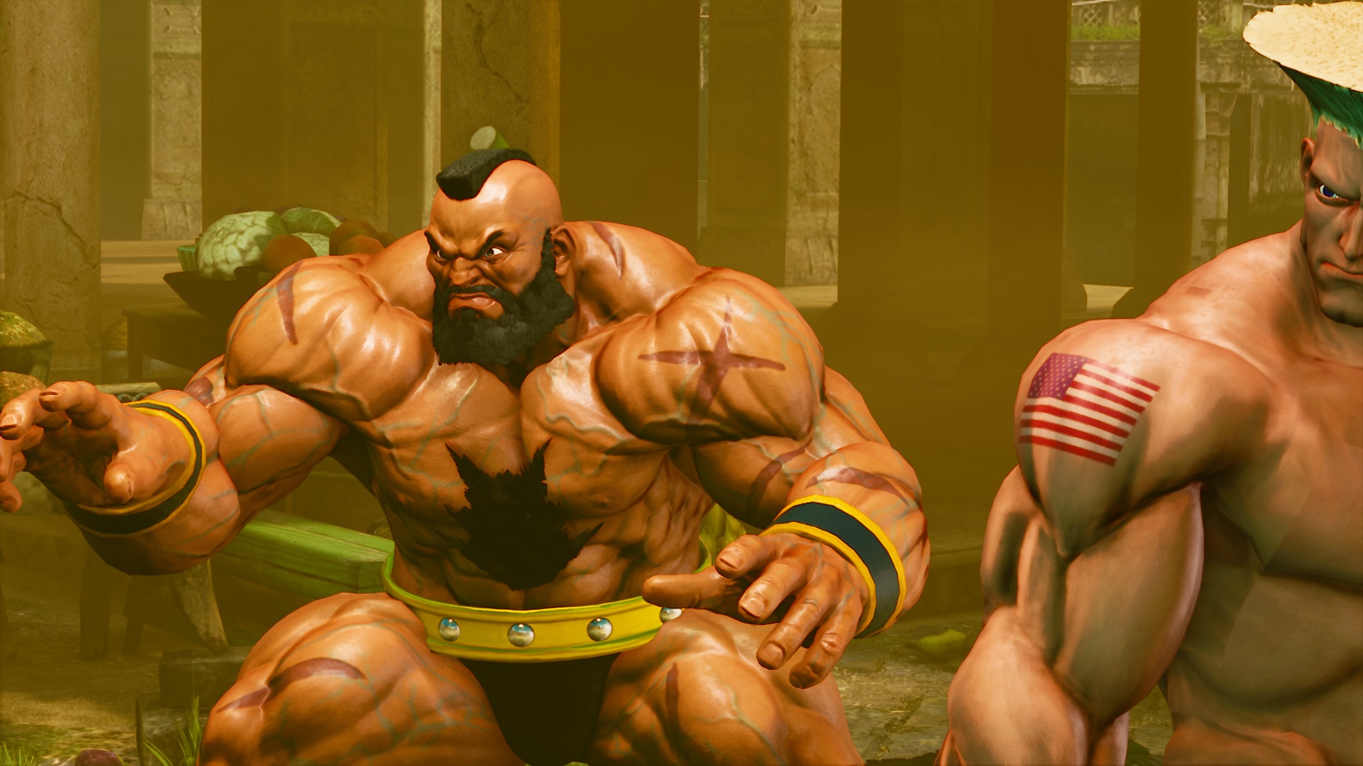 GUILE VS ZANGIEF STREET FIGTHER 2