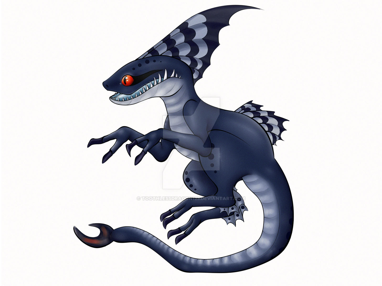 How to Train Your Dragon ~ Speed Stinger Dragon - ART with