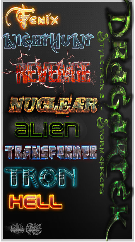 Text style effects 2