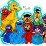 Sesame Street markers Commission