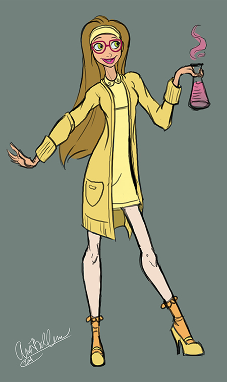 BH6 - Honey Lemon quick sketch