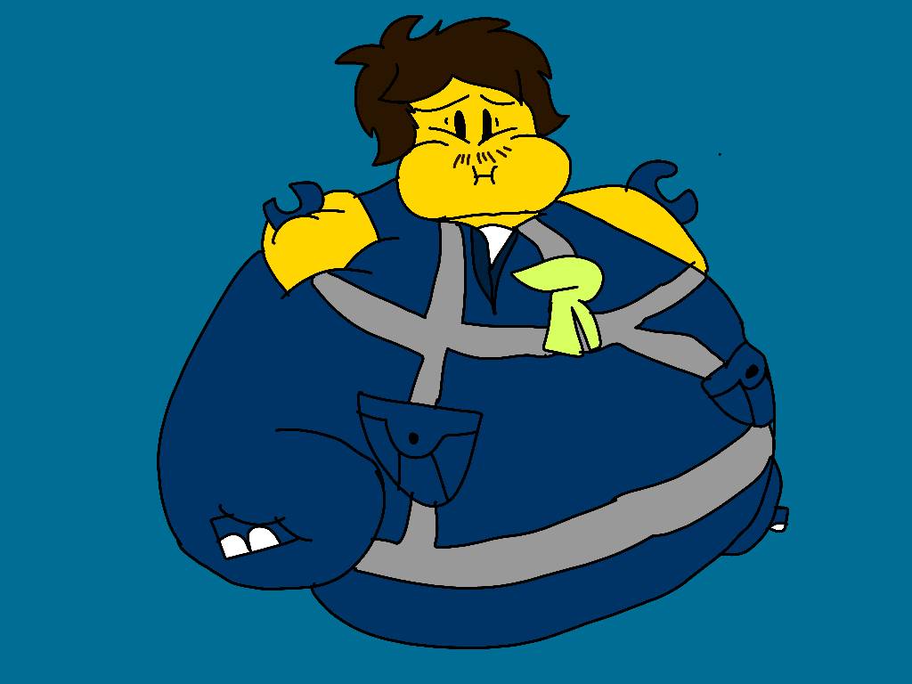 Rex Inflation Inflated Rex Dangervest by ComfortCharacterTFs on DeviantArt