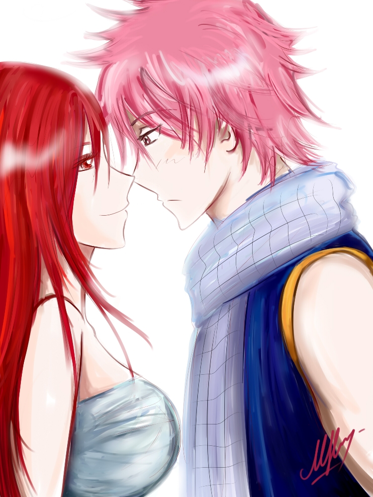 Erza and Natsu