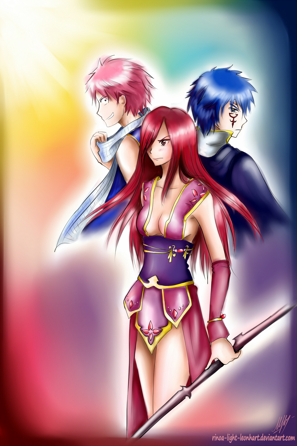 Erza, Jellal and Natsu: Where we belong...