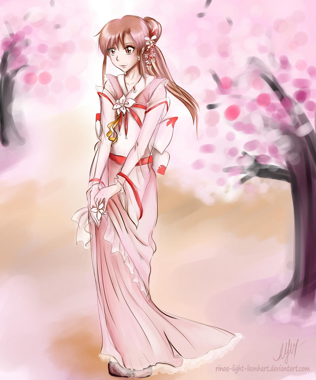 Asuna: in a full blossom...