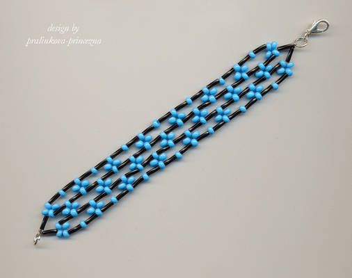 Forget-me-not bracelet