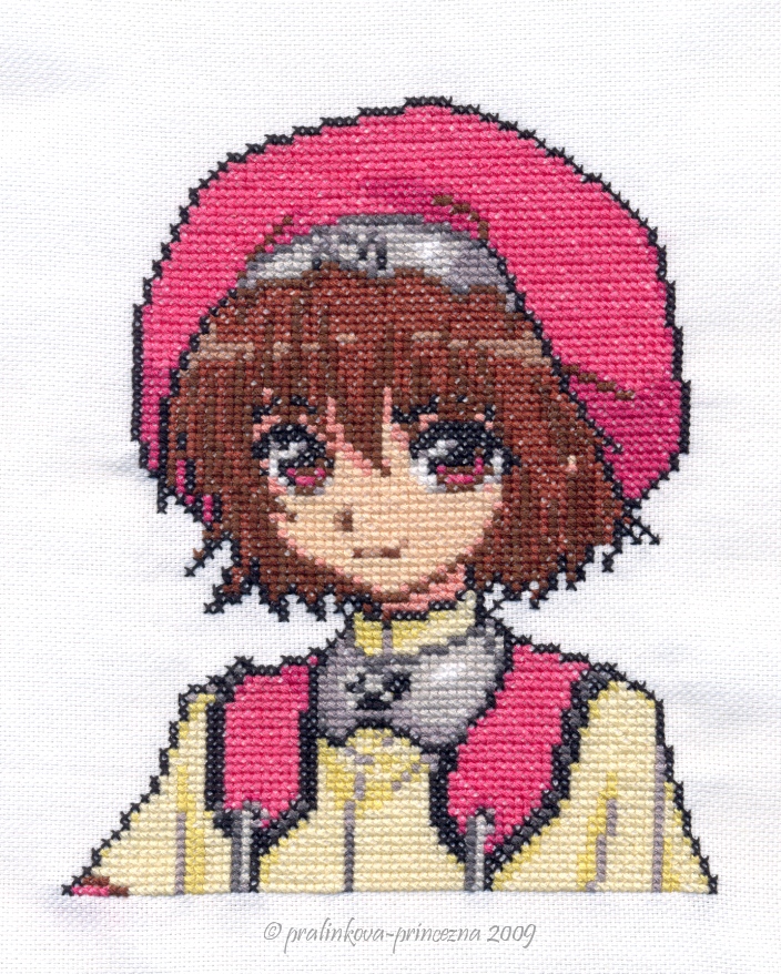 Cisqua in cross stitch