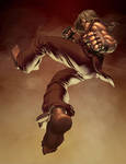 Streetfighter: Ken Masters by Markovah