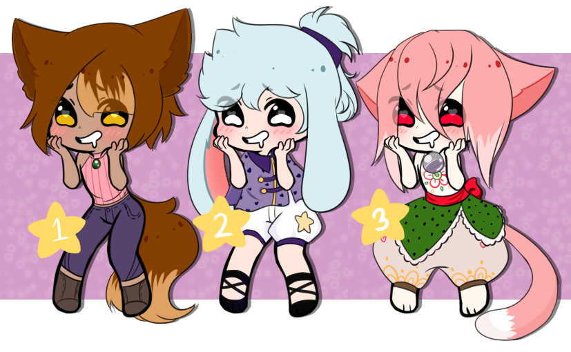 SET PRICE KEMONOMIMI ADOPTS - OPEN