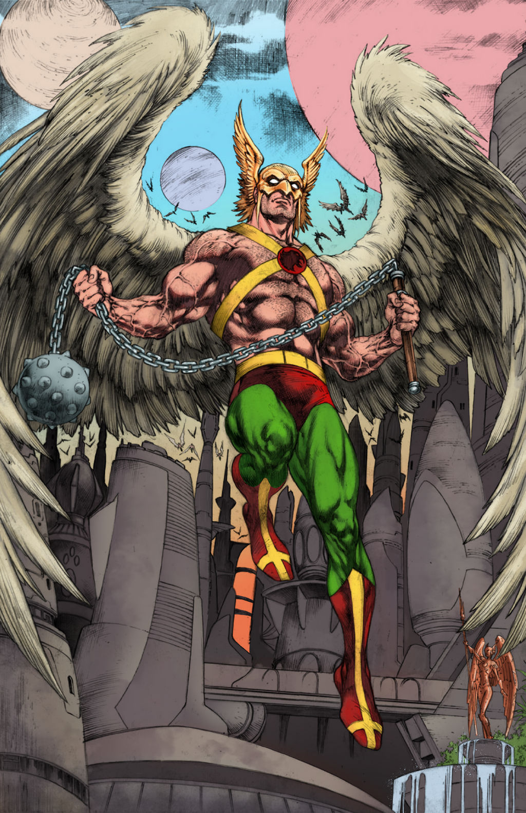Hawkmn HAWKMAN by JoseLuisarts on DeviantArt