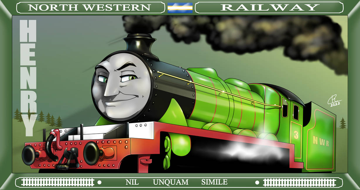 THOMAS and FRIENDS: HENRY the GREEN ENGINE by KDWpictures on DeviantArt
