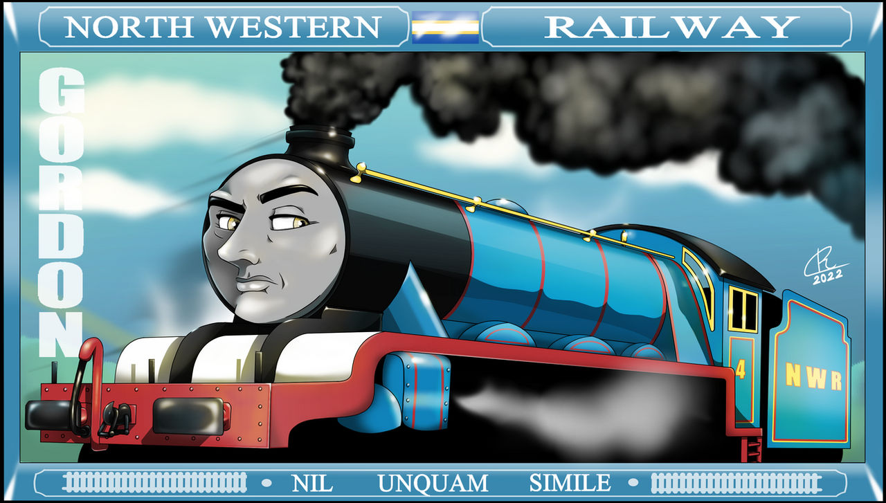 THOMAS and FRIENDS: GORDON the BIG ENGINE by KDWpictures on DeviantArt