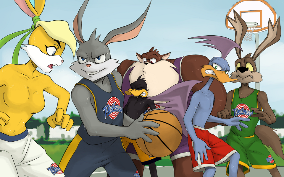 Loonatics Basketball Shirts vs Furs (COMMISSIONED)