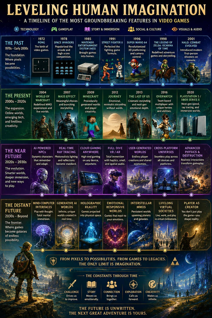 Game Features List Video Game Features Infographic by MathewValentineToro on DeviantArt