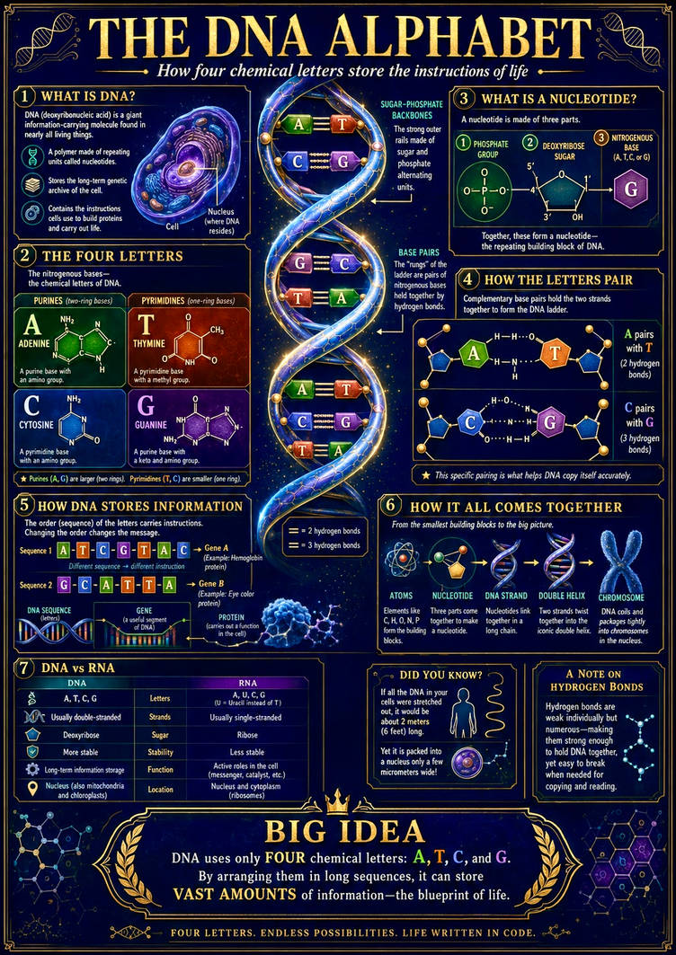 Dna Lettering Classification The DNA Alphabet Infographic by MathewValentineToro on DeviantArt