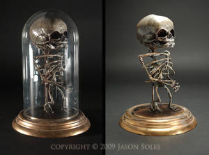 Bell Jar Baby sculpture