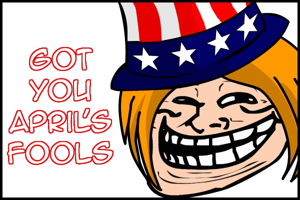 Troll Face. April Fools' Gift!