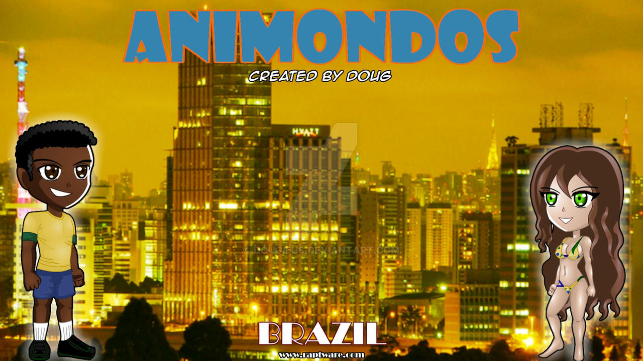 Chibi Brazil from Animondos by Dougieus on DeviantArt