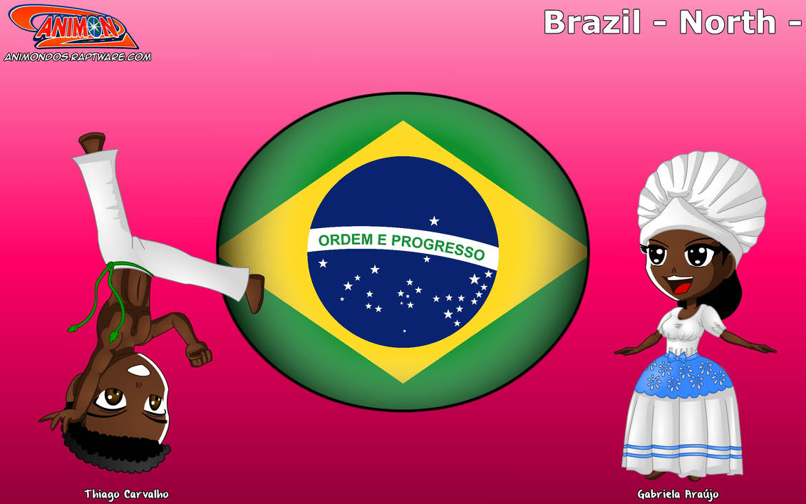 Chibi Brazil - North - Animondos - by Dougieus on DeviantArt